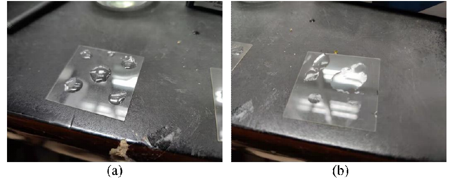 玻璃91视频下载地址清洗前后水滴角对比